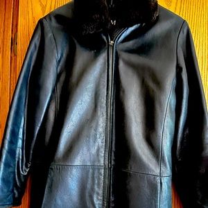 A M Studio Leather jacket